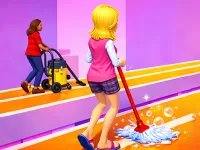 Bridge Cleaner Runner Game image