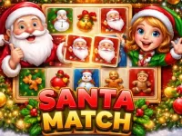 Santa Matching Game image