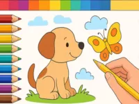Draw with Pencils Coloring Book! image