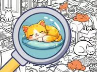 Find the Kitten: Spot the Cat image