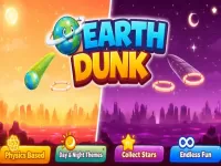 Earth Dunk Physics Arcade Game image