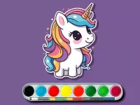 Unicorn Coloring Challenge image