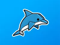 an origami dolphin image
